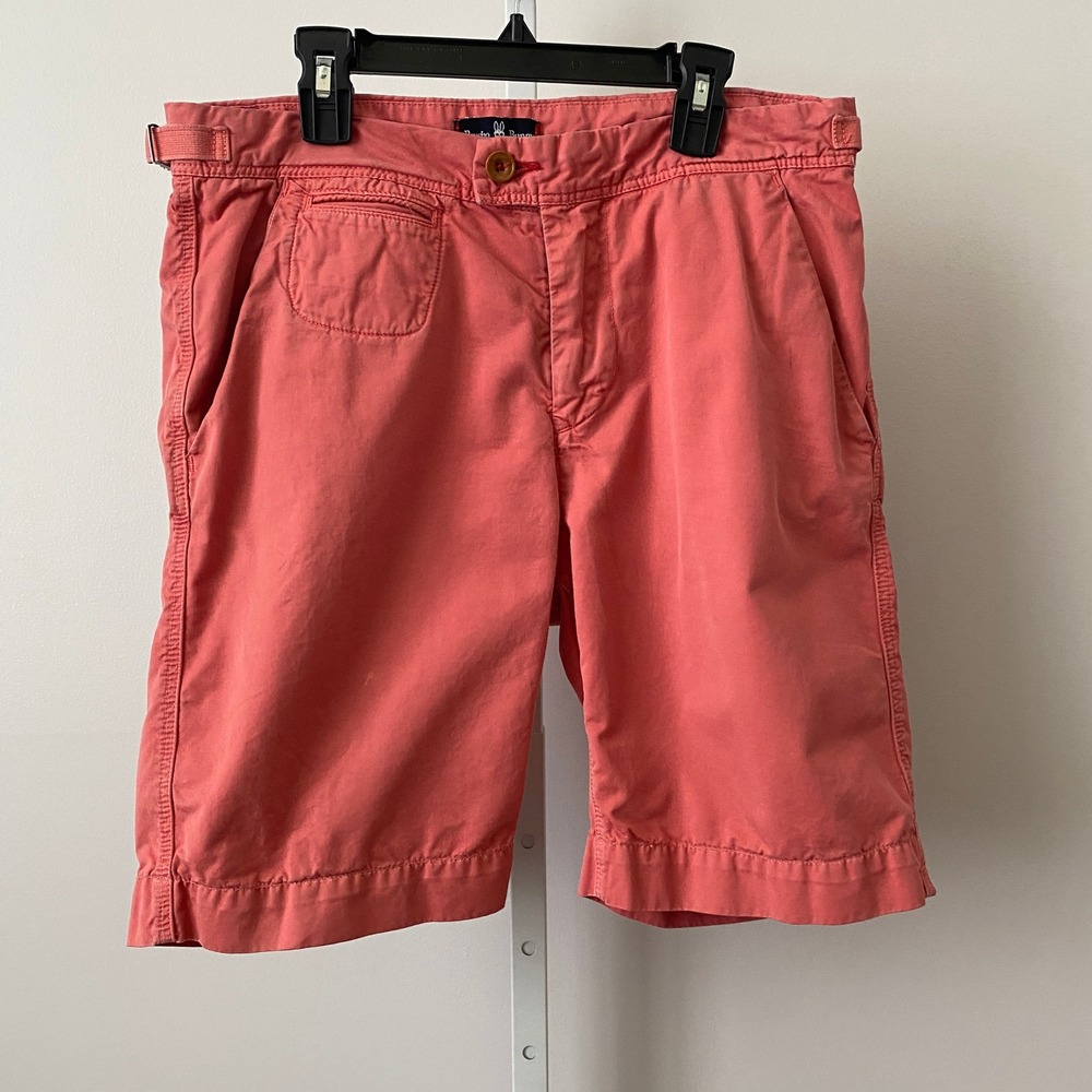 Psycho Bunny Cotton Relaxed Rugged Coastal Outdoors Clean Chino Shorts 30 Pink